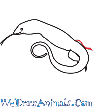 300x350 how to draw a nile monitor - Monitor Drawing