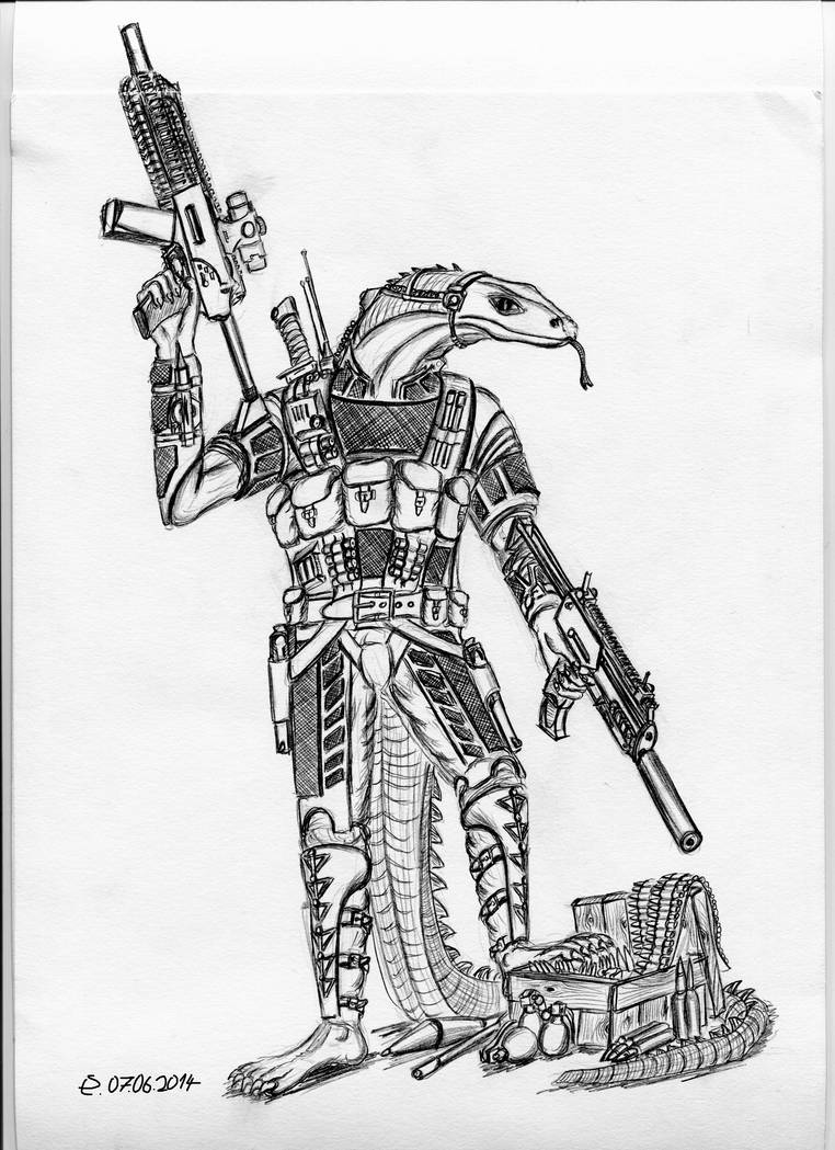 762x1049 badass monitor lizard - Monitor Lizard Drawing