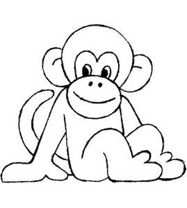 269x300 Easy Draw Monkey Cartoon - Monkey Cartoon Drawing