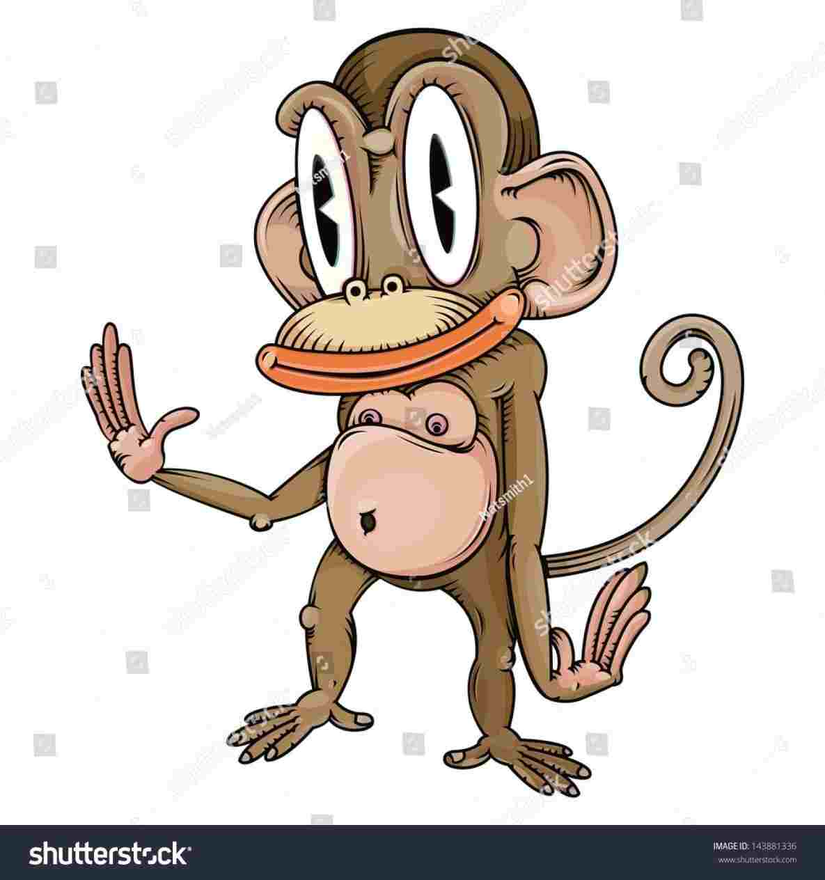 1185x1264 Drawing Easy Drawing Of A Monkey Easy Monkey - Monkey Drawing Easy