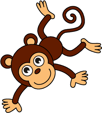 329x365 Gallery Cartoon Monkey Drawings - Monkey Drawing Step By Step