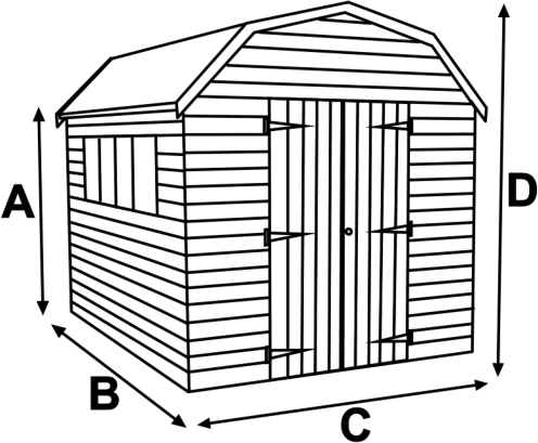 496x409 barn line drawing windows - Monkey Line Drawing