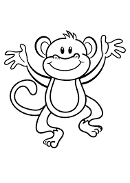 189x267 image result for monkey outline drawings for kids jungle - Monkey Outline Drawing