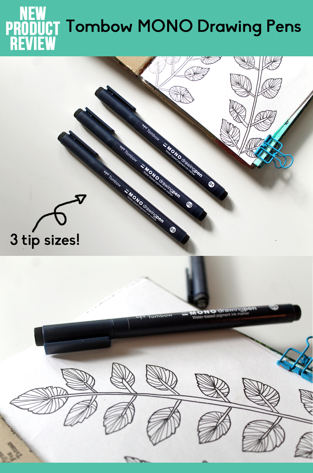 1000x1512 new art product review tombow mono drawing pens - Mono Drawing