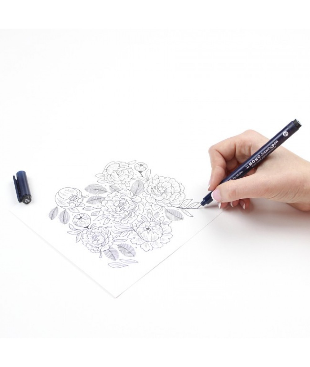 1000x1186 tombow mono drawing pen black cziplite - Mono Drawing