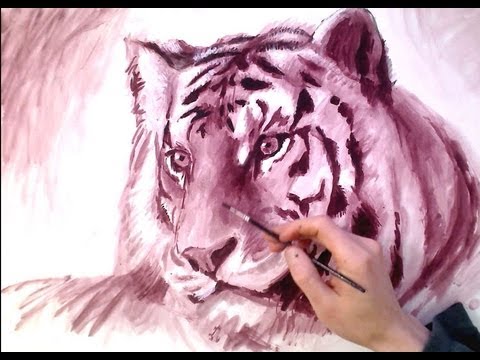 480x360 this is why you don't need water color if you have paint thinner - Monochrome Drawing