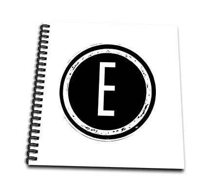 425x386 Rose The Letter E Monogram Drawing Book - Monogram Drawing