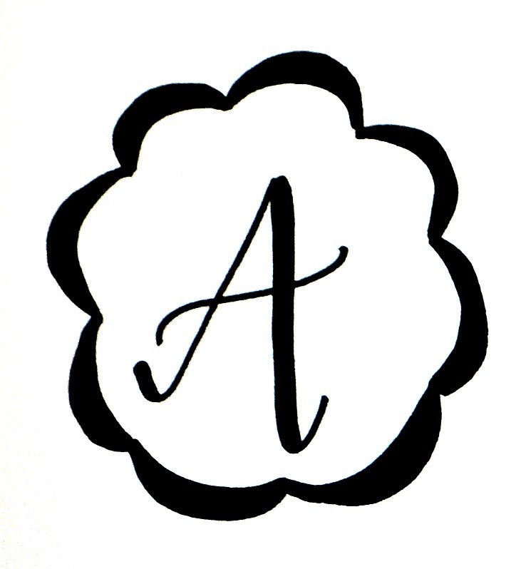 731x798 basic hand lettering drawing a monogram - Monogram Drawing