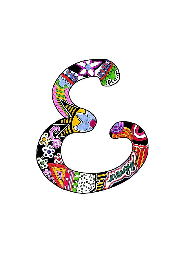 642x900 Es Monogram Drawing - Monogram Drawing