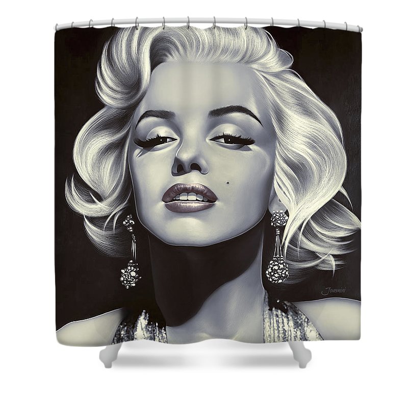 800x800 marilyn monroe drawing shower curtain for sale - Monroe Drawing