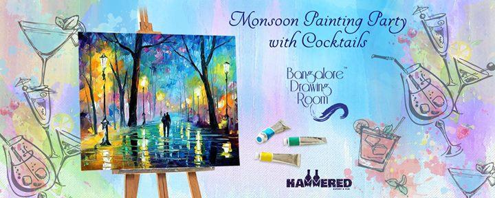 720x288 Monsoon Painting Party With Cocktails - Monsoon Drawing