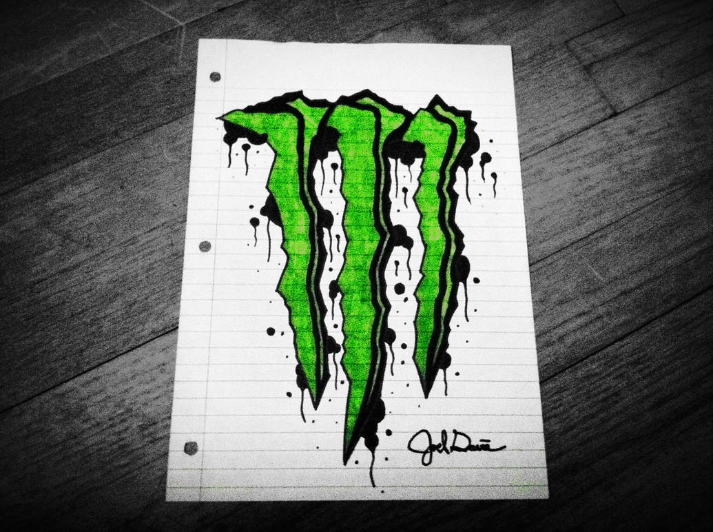 Monster Energy Drawings at Explore collection of