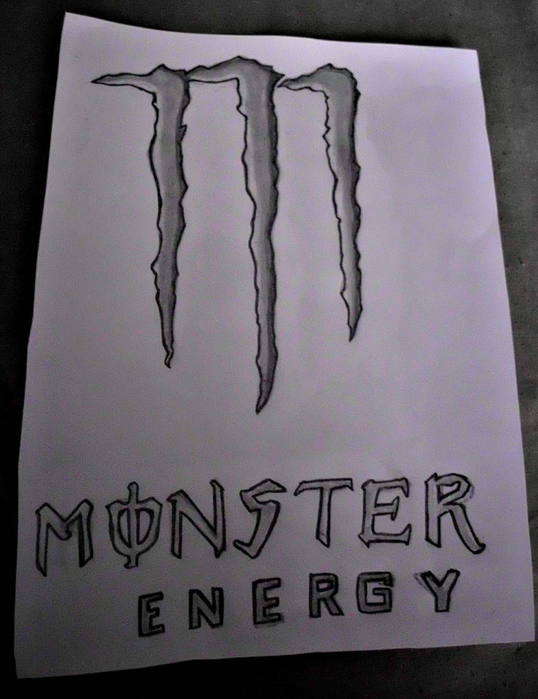 Black monster нарисовать