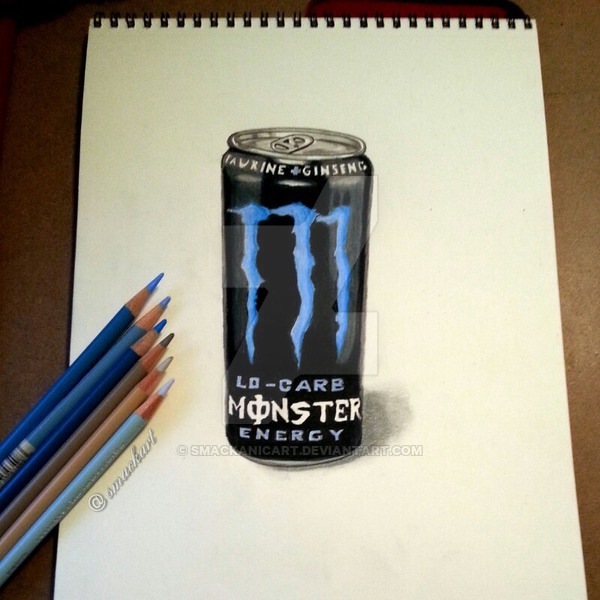 600x600 monster energy drink drawing - Monster Energy Drawings