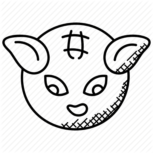 512x512 alien face, cartoon alien, cartoon monster, devil, monster face icon - Monster Face Drawing