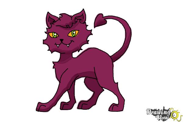 600x400 how to draw clawdeen wolf pet, crescent - Monster High Clawdeen Wolf Drawing