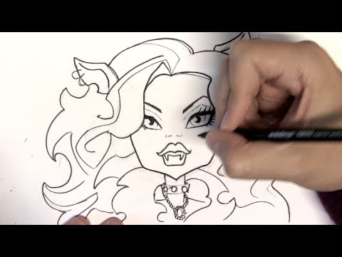 480x360 how to draw clawdeen wolf - Monster High Clawdeen Wolf Drawing