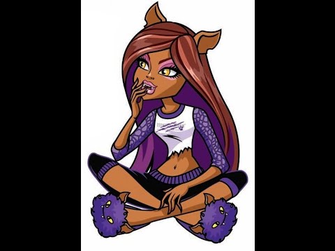 480x360 monster high clawdeen wolf how to draw clewdeen wolf - Monster High Clawdeen Wolf Drawing