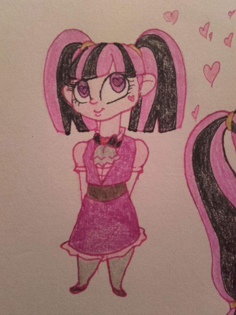 768x1024 some quick and cute draculaura drawings monster high amino! amino - Monster High Draculaura Drawing