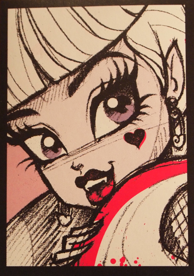 386x549 draculaura she look so cool art monster high bedroom, monster - Monster High Draculaura Drawing