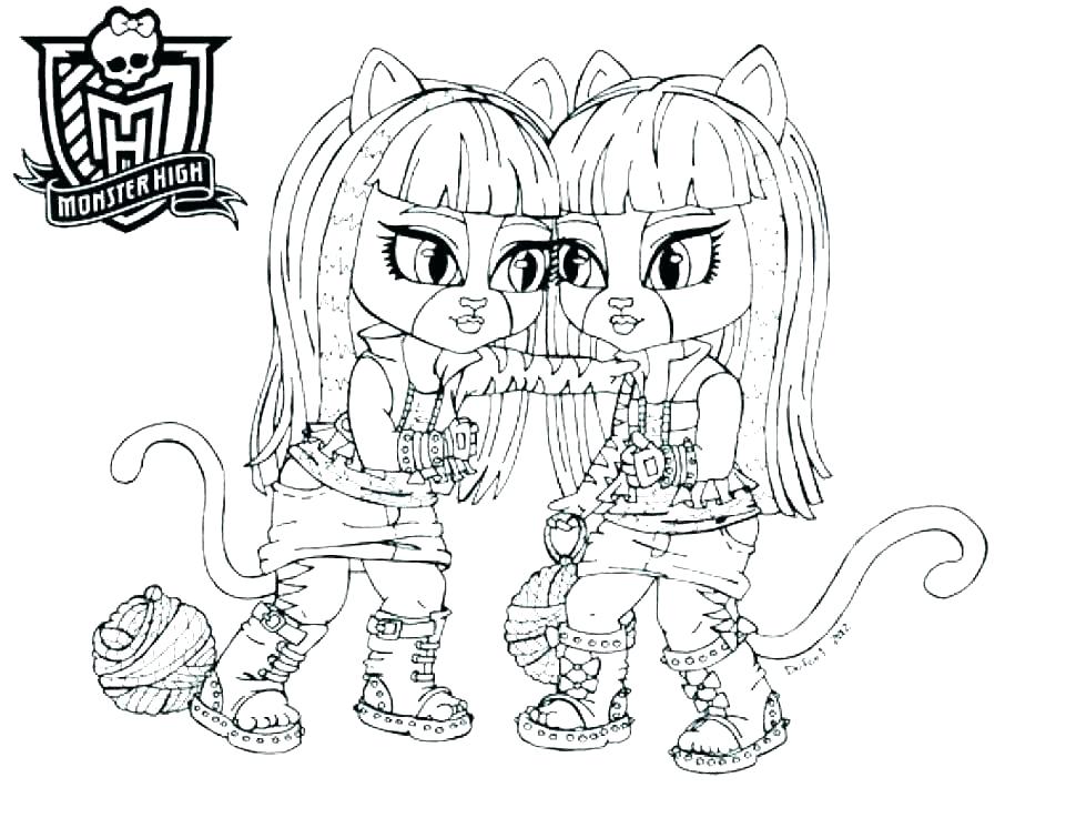970x737 monster high cheerleader coloring pages coloring pages monster - Monster High Drawing Games