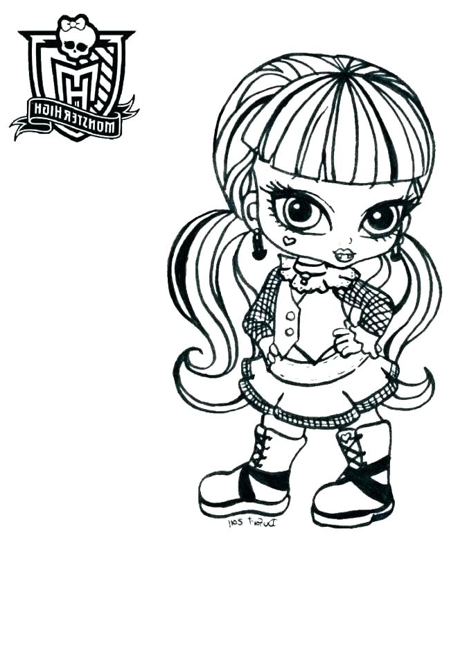 Monster High Drawing Games at PaintingValley.com | Explore collection ...