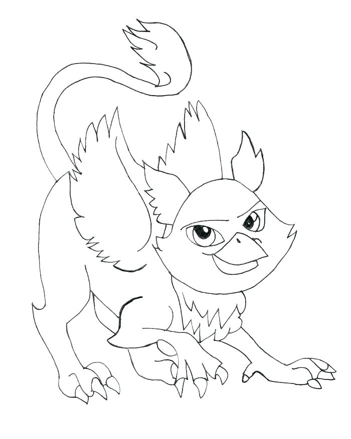 700x877 coloring pages monster high pets monster high coloring pages - Monster High Drawing Online