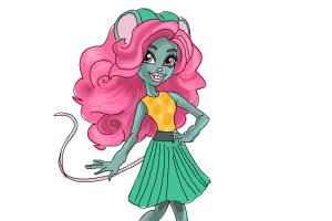 300x200 How To Draw Monster High Step - Monster High Drawings