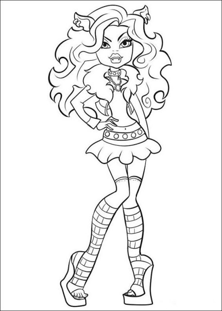 457x640 Monster High Drawings - Monster High Drawings