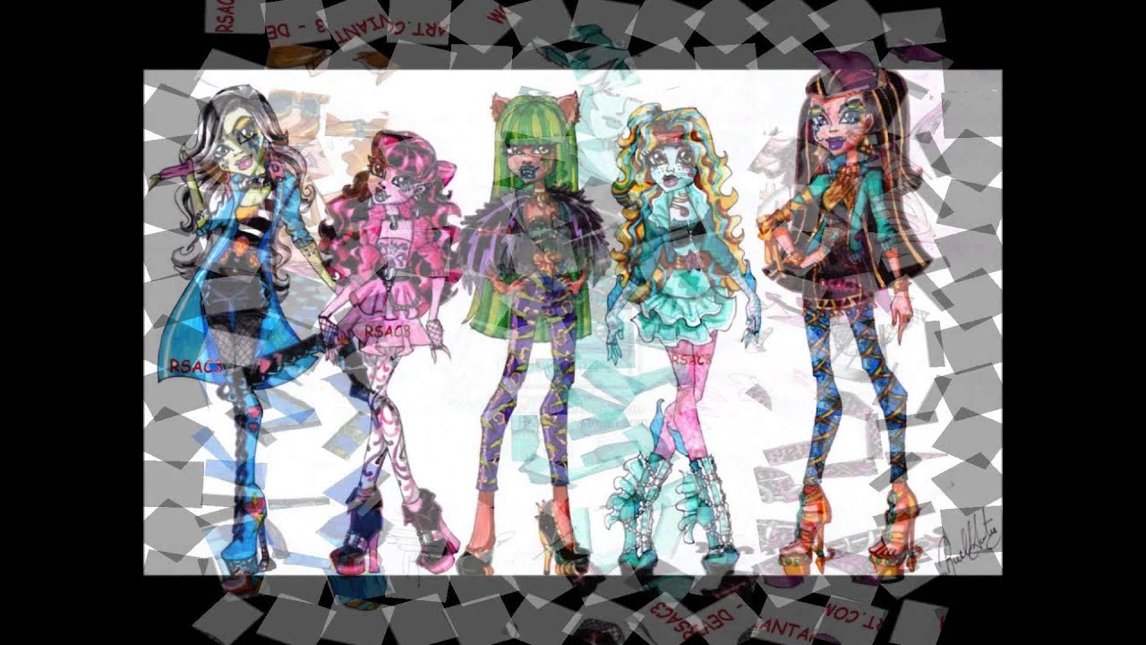 1280x720 Monster High Drawings - Monster High Drawings