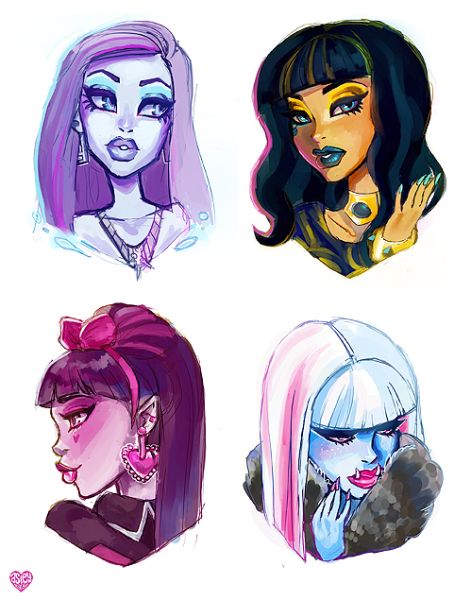 471x600 Monster High - Monster High Drawings