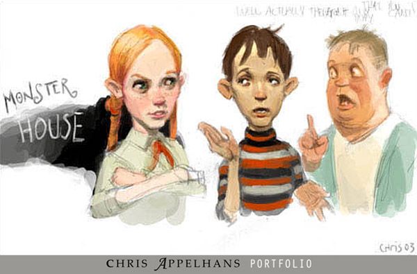 600x395 Living Lines Library Monster House - Monster House Drawing