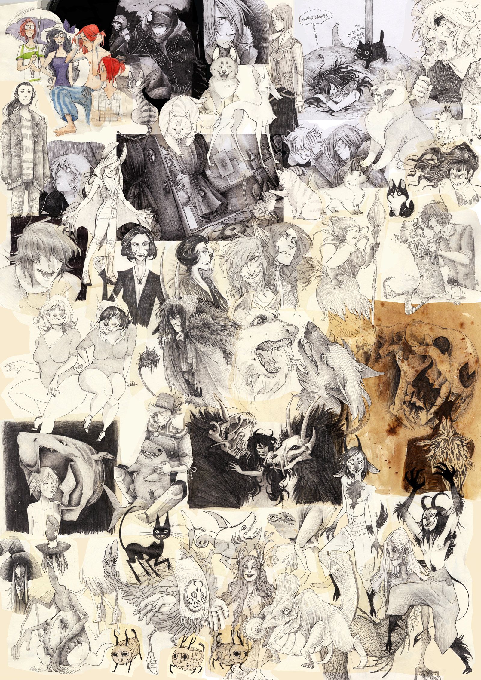 1600x2262 Monster House - Monster House Drawing