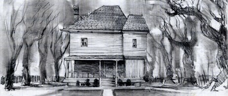 462x196 monster house' capturing a haunted tale animation world network - Monster House Drawing