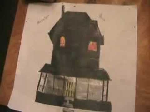 480x360 Monster House Drawing - Monster House Drawing