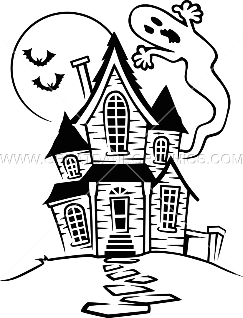 825x1082 Cliparts For Free Download Haunted Clipart Monster House - Monster House Drawing