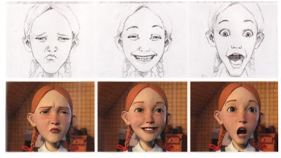 400x225 Monster House Expressions Flimflammery Art - Monster House Drawing