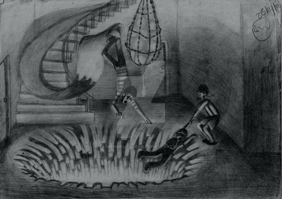 900x636 Monster House - Monster House Drawing