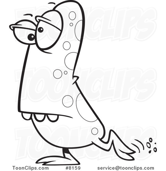 581x600 Monster Line Art - Monster Line Drawing