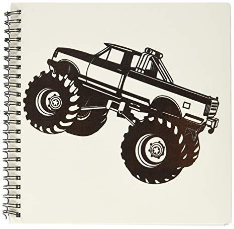 466x455 db monster truck black monster truck drawing book - Monster Truck Drawing