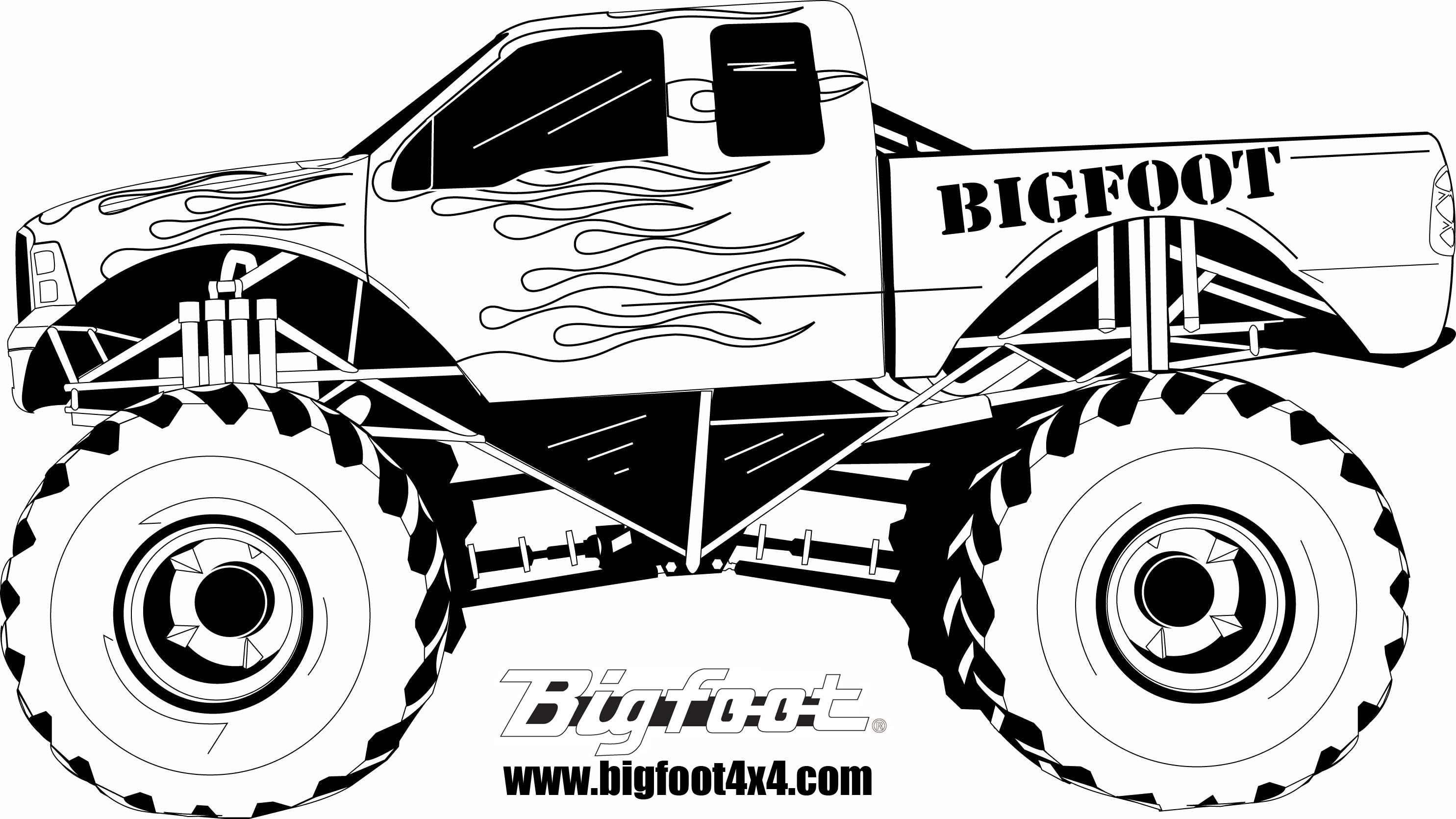 2970x1670 how to draw monster truck bigfoot kids - Monster Truck Drawing
