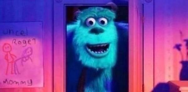 600x295 real or hoax monsters, inc drawing on the wall - Monsters Inc Drawing