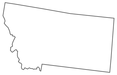 380x245 geo map - Montana Drawing