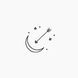 250x250 shoot for the moon then the stars bujo drawings, tumblr - Moon And Stars Drawing Tumblr
