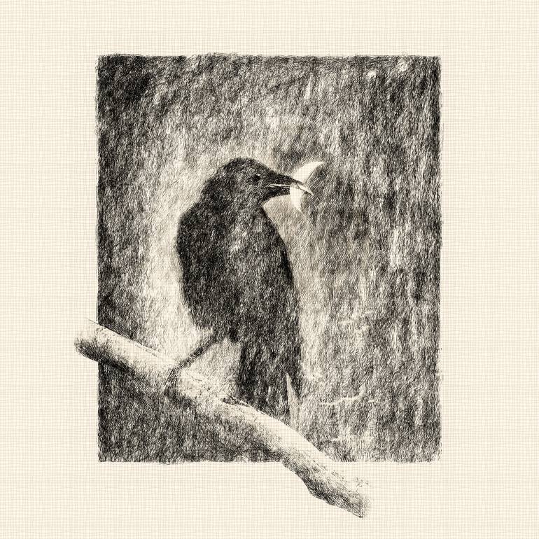 770x770 Moon Drawing - Moon Art Drawing