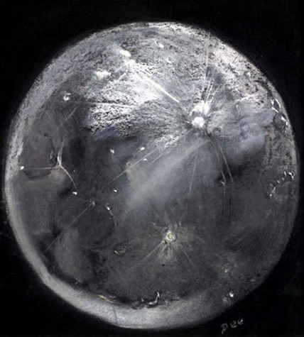 428x475 lunar drawing tutorial - Moon Drawing Images