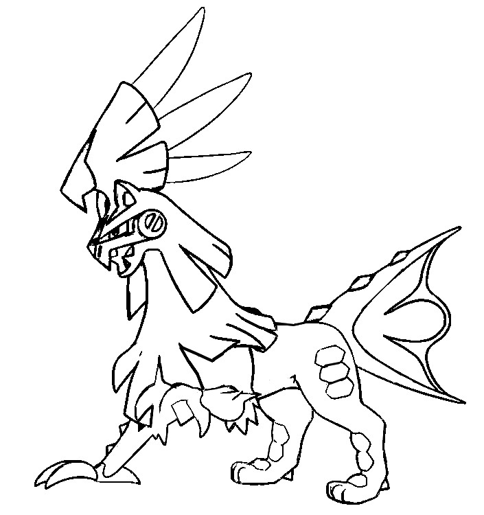 705x750 pokemon sun moon coloring pages with coloring pages pokemon sun - Moon Drawing Pictures