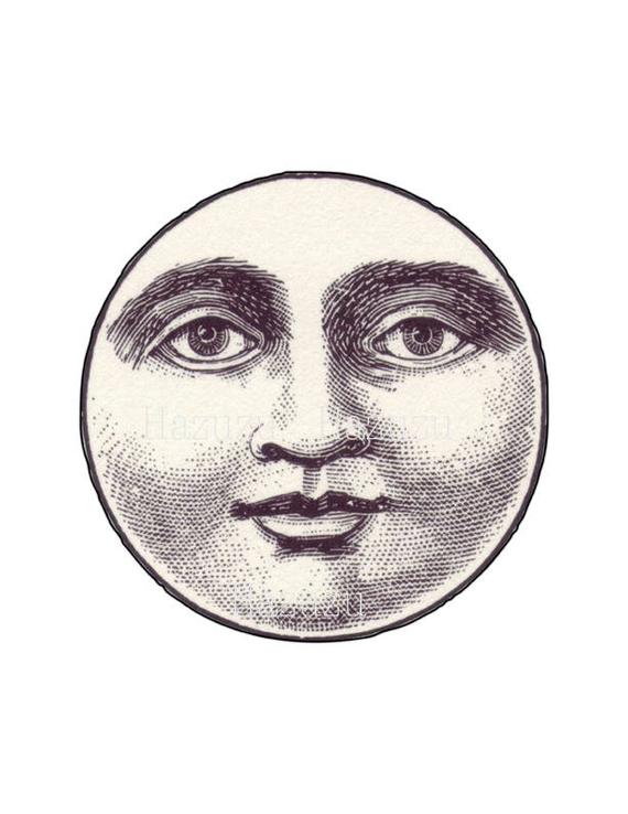 570x738 moon face png celestial clip art transparent background etsy - Moon Face Drawing