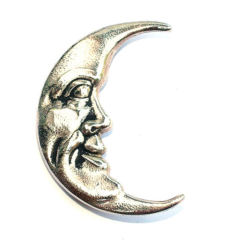 800x800 Crescent Moon Face Outline Clipart - Moon Face Drawing