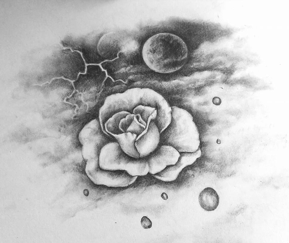 960x809 Ibiza Star Events Moon Flower - Moon Flower Drawing